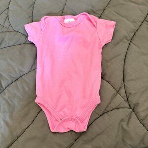 Laura Ashley baby girl pink onsie 0- 3m